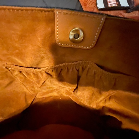 Jean and Tan Tote Bag - Picture 7 of 7